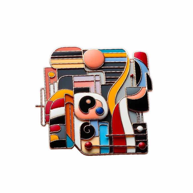 Abstract Brooches