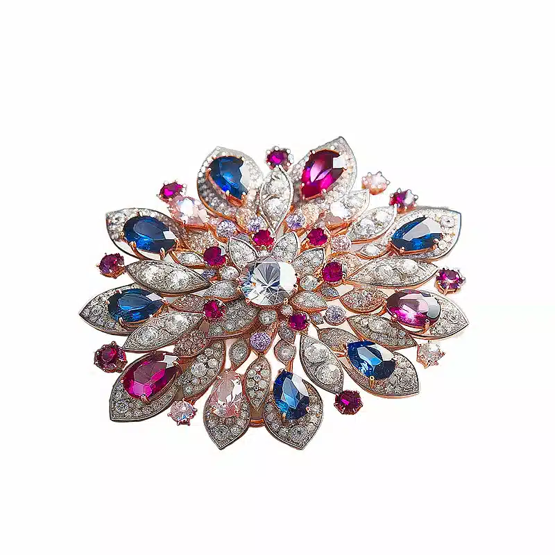 Jeweled Brooches